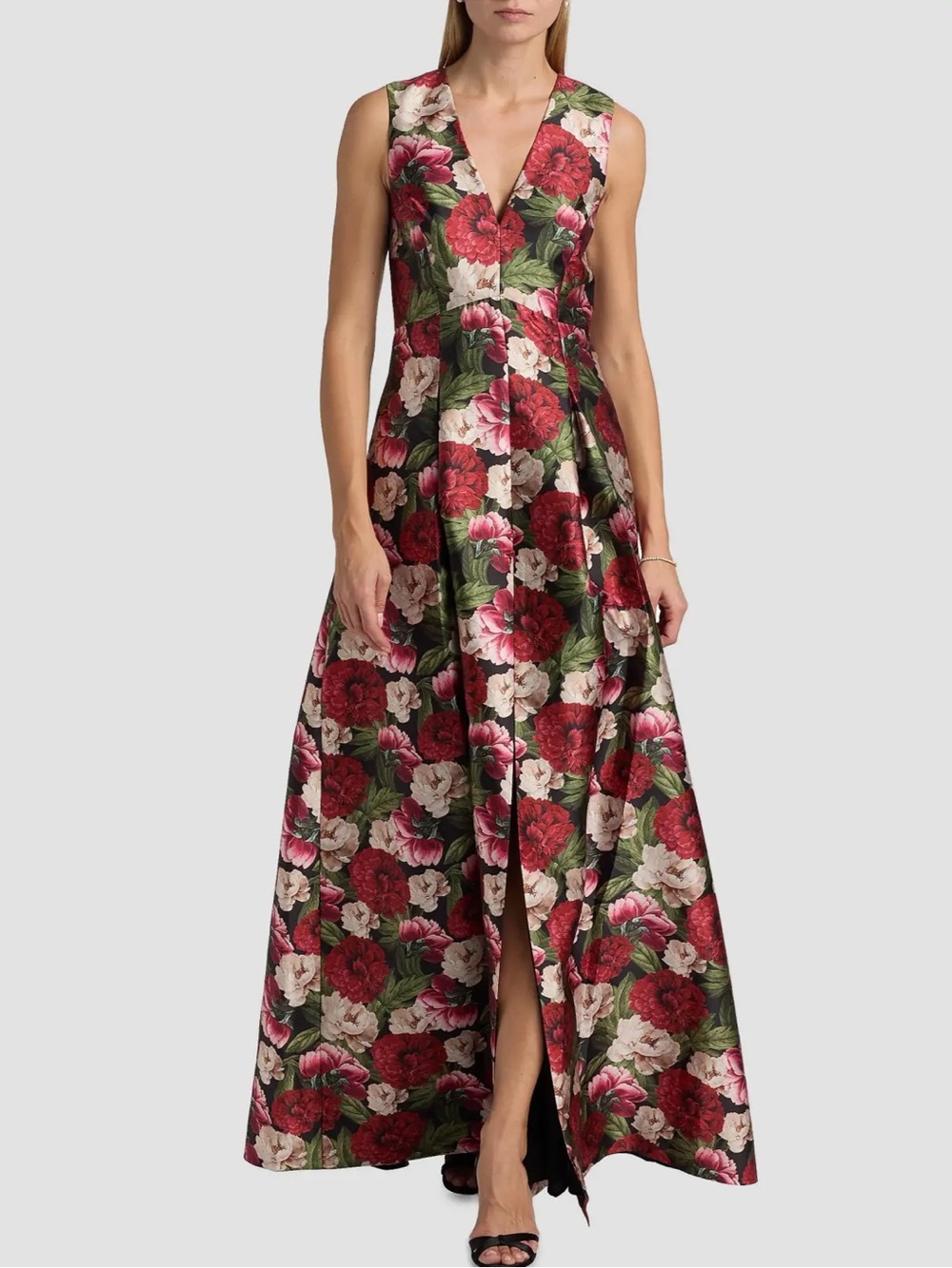 Sachin & Babi Brooke Peony A-Line Gown